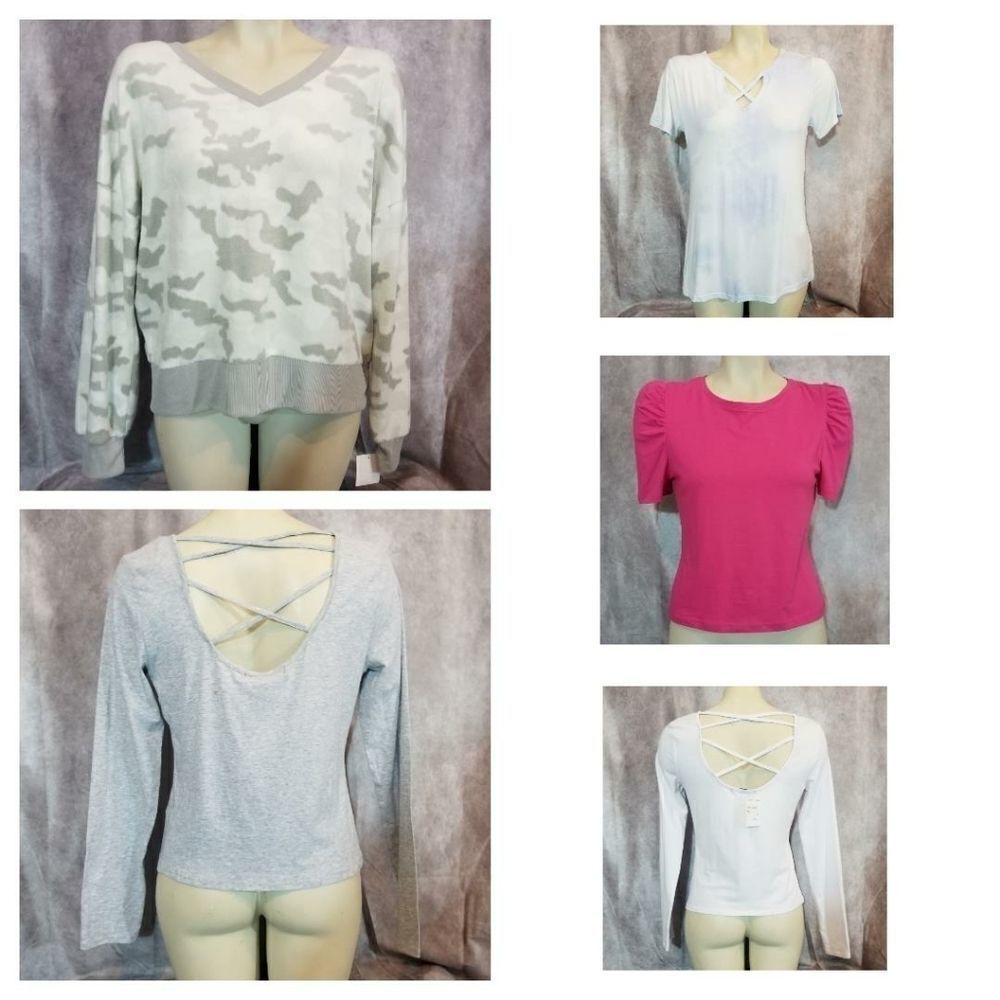 ‎Bundle of 5 Derek Heart Tops NWT